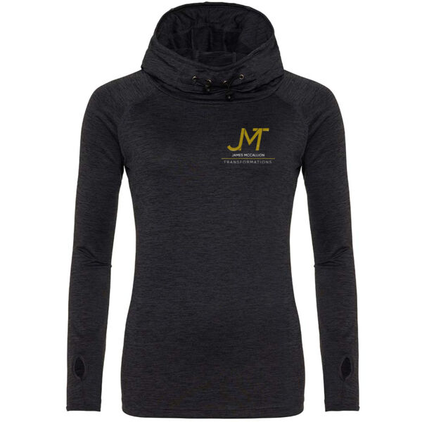 JMTransformation - Girlie Cowl Neck Top Thumbnail